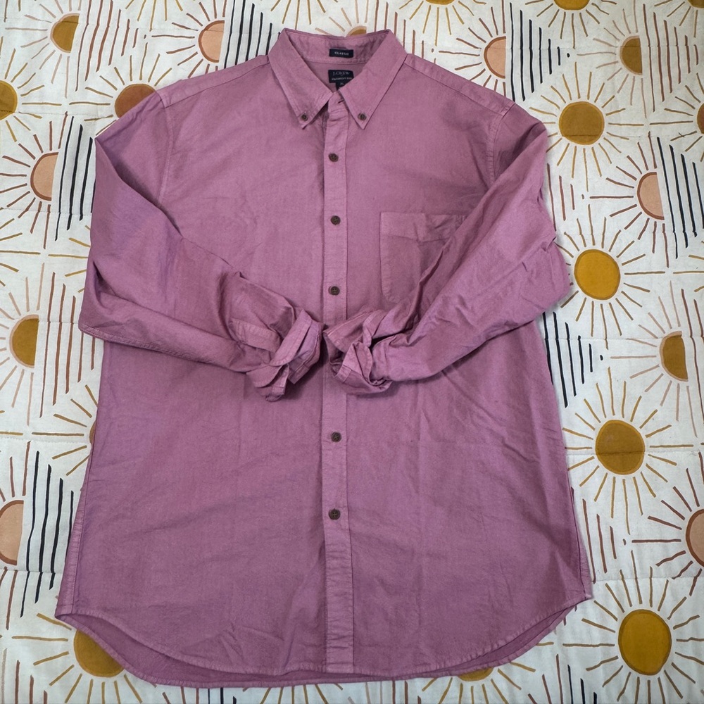 J.Crew Factory Garment Dyed Oxford Size XL